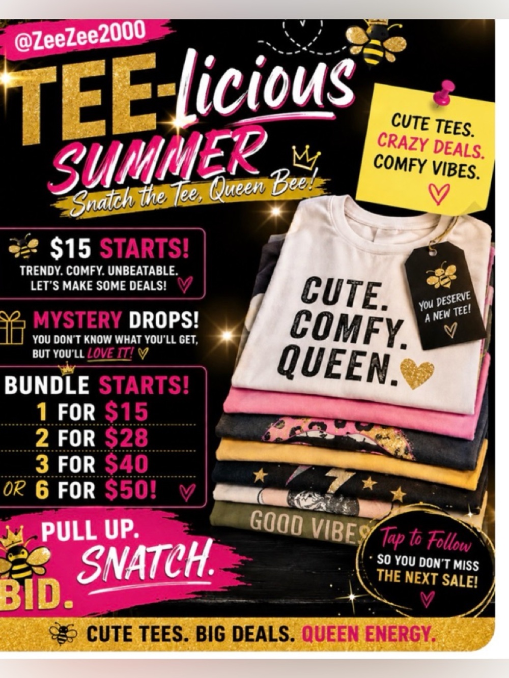 TEE-licious Shirt Campaign @zeezee2000